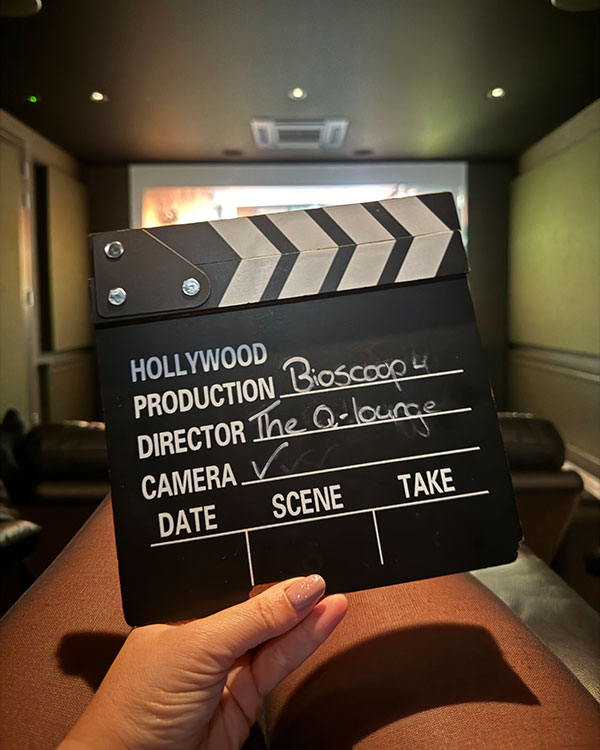 The Q Lounge privé bioscoop