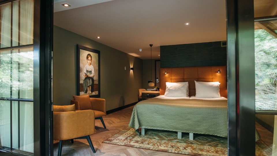 The Q Lounge, hotelkamer De Cantharel